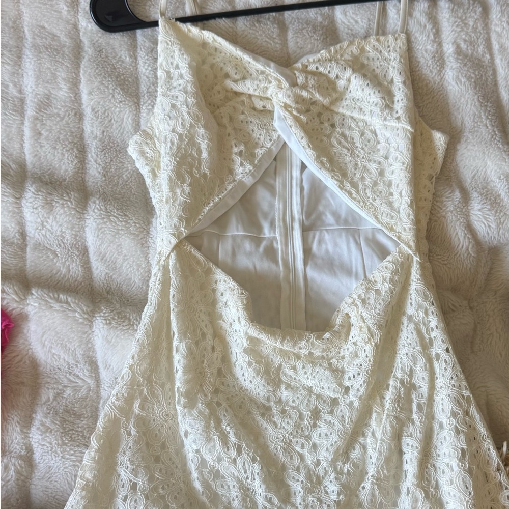 White Lace Sundress